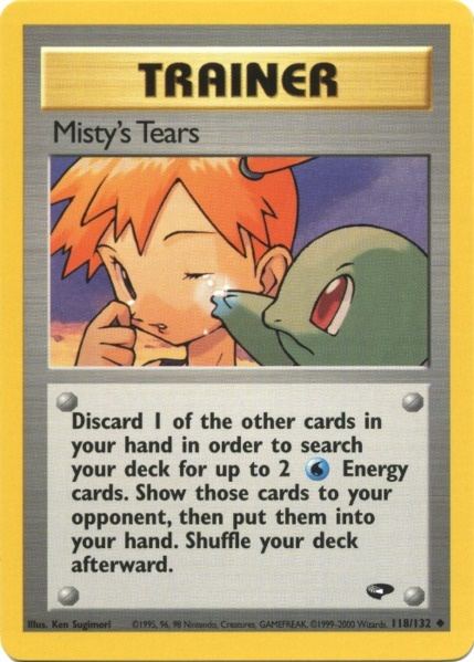 Misty's Tears (118/132) [Gym Challenge Unlimited] | Good Games Adelaide SA