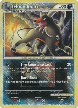 Houndoom (5/90) (League Promo) [HeartGold & SoulSilver: Undaunted] | Good Games Adelaide SA