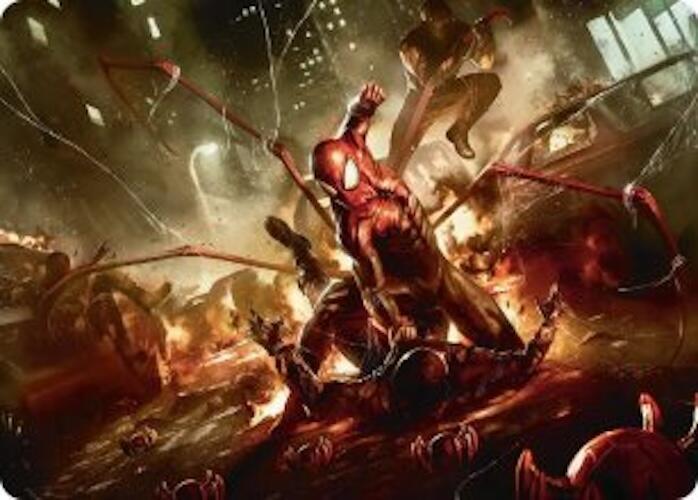 Superior Spider Man Art Card 32 (Art Series: Marvel's Spider-Man)  | Good Games Adelaide SA