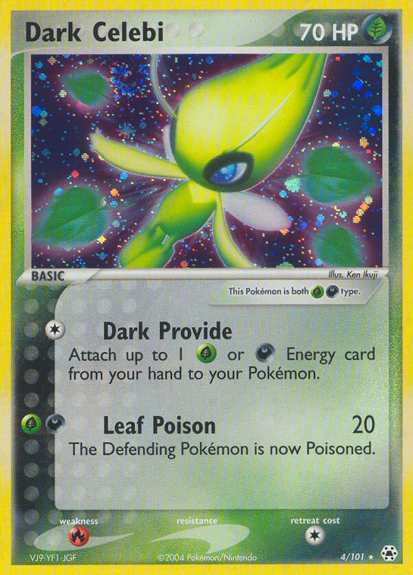 Dark Celebi (4/101) [EX: Hidden Legends] | Good Games Adelaide SA