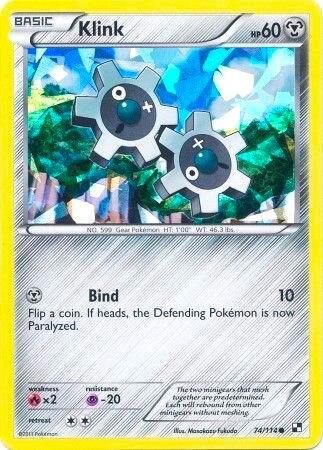 Klink 74 114 Cracked Ice Holo 074/114 (Blister Exclusives)  - Holofoil | Good Games Adelaide SA