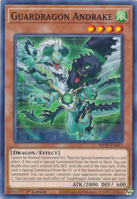 Guardragon Andrake [MP20-EN011] Common | Good Games Adelaide SA