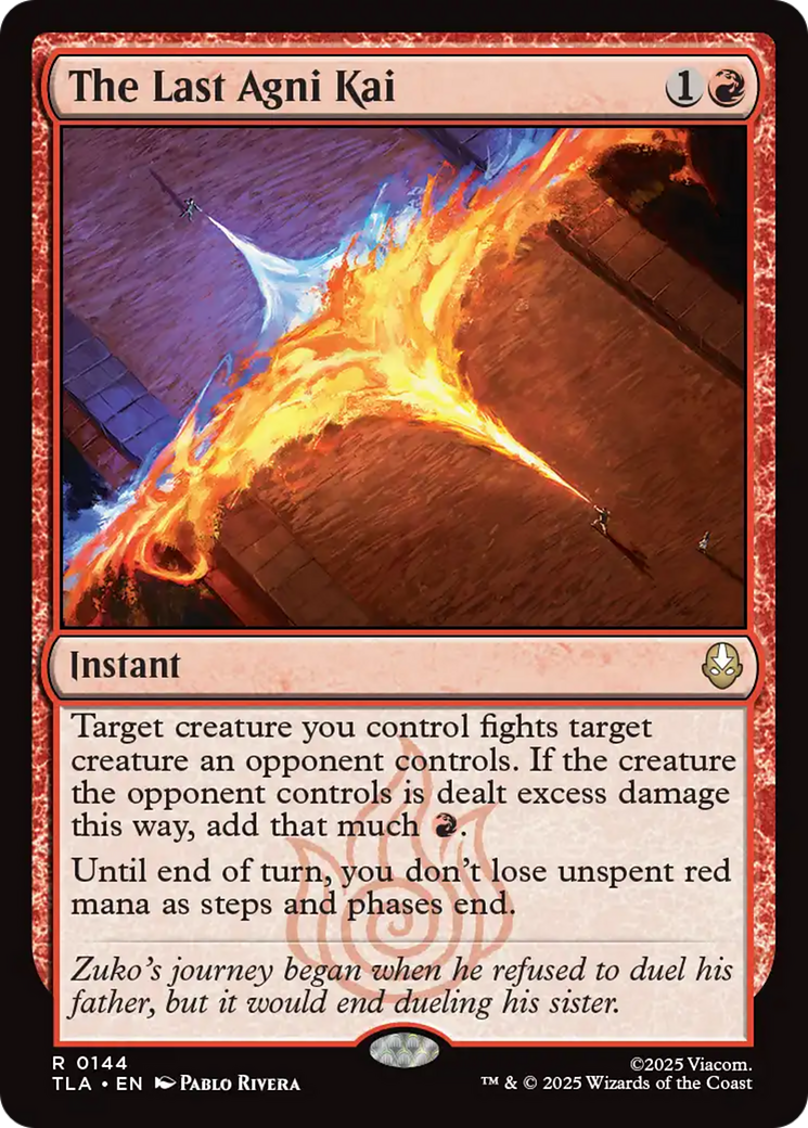 The Last Agni Kai [Avatar: The Last Airbender] | Good Games Adelaide SA