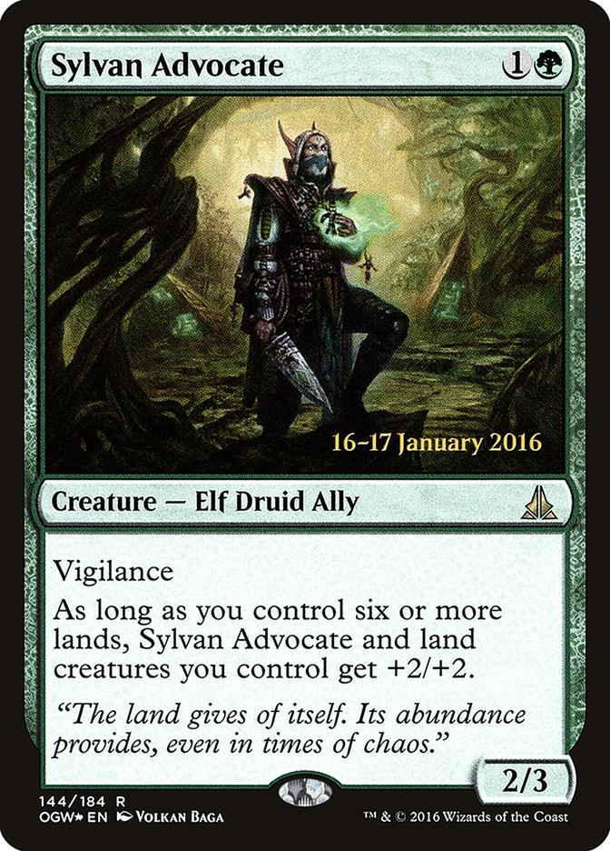 Sylvan Advocate [Oath of the Gatewatch Promos] | Good Games Adelaide SA