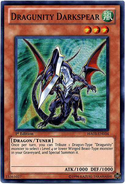 Dragunity Darkspear [HA03-EN034] Super Rare | Good Games Adelaide SA