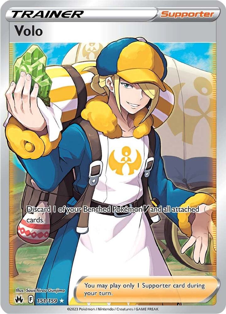 Volo Full Art 151/159 (Crown Zenith)  - Holofoil | Good Games Adelaide SA