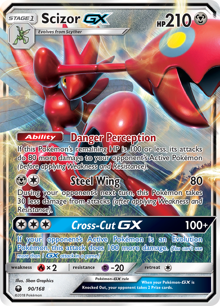 Scizor GX (90/168) [Sun & Moon: Celestial Storm] | Good Games Adelaide SA