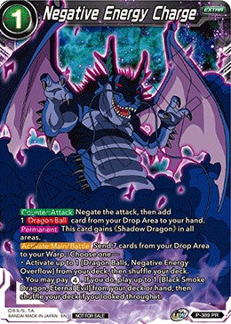 Negative Energy Charge (Tournament Pack Vol. 8) (P-389) [Tournament Promotion Cards] | Good Games Adelaide SA