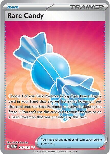 Rare Candy 175/132 (ME01: Mega Evolution)  - Holofoil | Good Games Adelaide SA