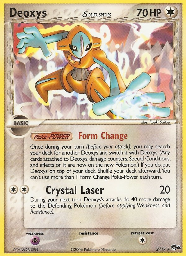 Deoxys (2/17) (Delta Species) [POP Series 4] | Good Games Adelaide SA