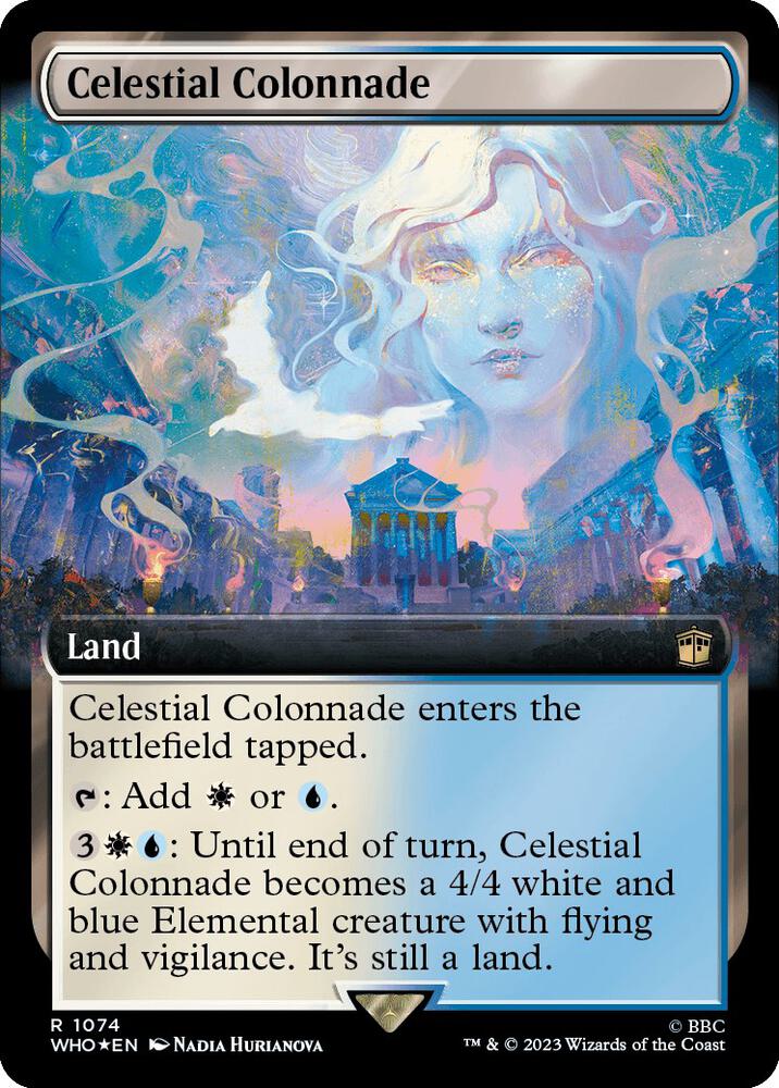 Celestial Colonnade 1074 (Universes Beyond: Doctor Who)  - Foil | Good Games Adelaide SA