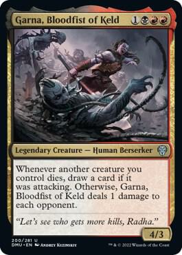 Garna Bloodfist of Keld 200 (Dominaria United)  - Foil | Good Games Adelaide SA