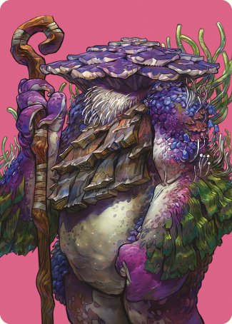 Slimefoot, the Stowaway Art Card [Commander Masters Art Series] | Good Games Adelaide SA