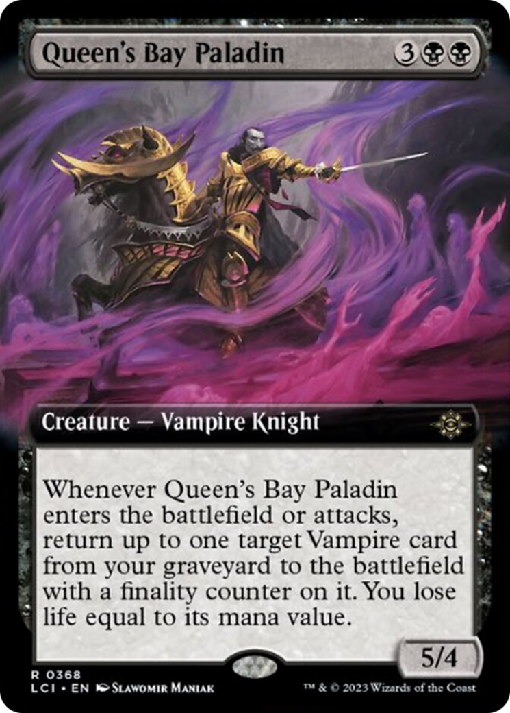 Queen's Bay Paladin (Extended Art) [The Lost Caverns of Ixalan] | Good Games Adelaide SA