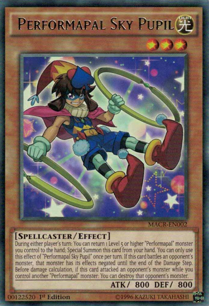Performapal Sky Pupil [MACR-EN002] Rare | Good Games Adelaide SA