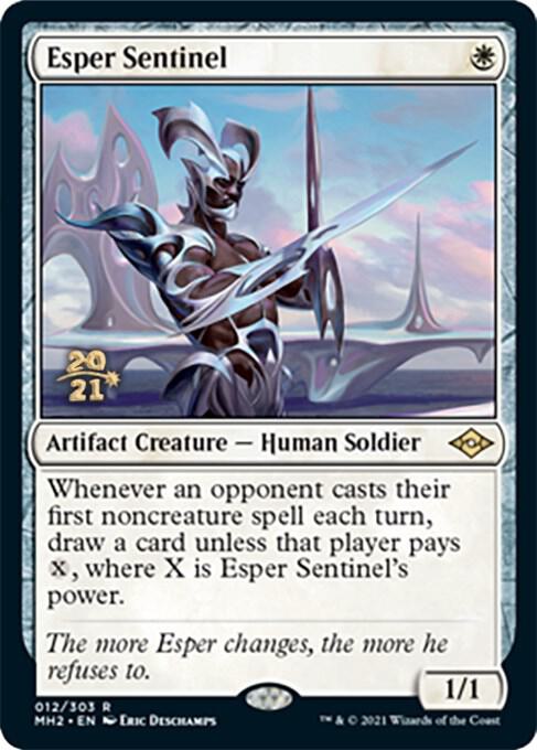 Esper Sentinel 12 (Prerelease Cards)  - Foil | Good Games Adelaide SA