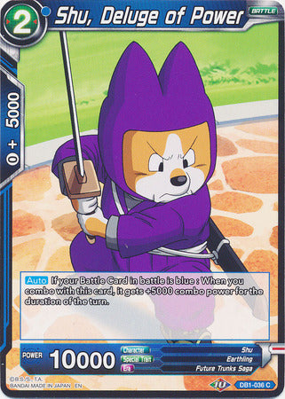 Shu, Deluge of Power (DB1-036) [Dragon Brawl] | Good Games Adelaide SA