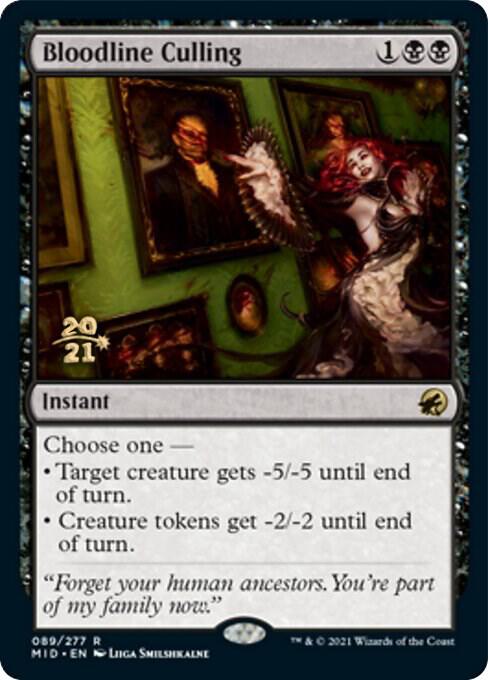 Bloodline Culling 89 (Prerelease Cards)  - Foil | Good Games Adelaide SA