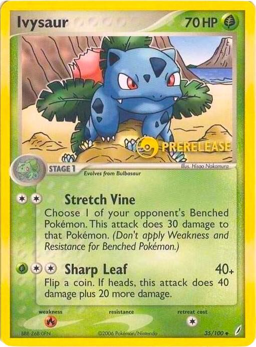 Ivysaur Prerelease 35/100 (Nintendo Promos)  | Good Games Adelaide SA