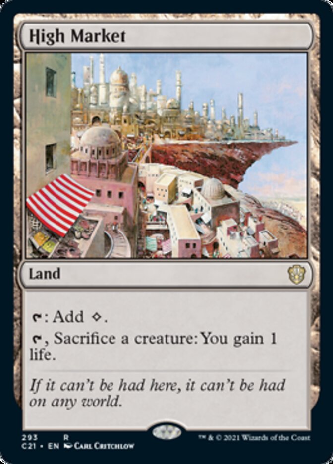 High Market [Commander 2021] | Good Games Adelaide SA