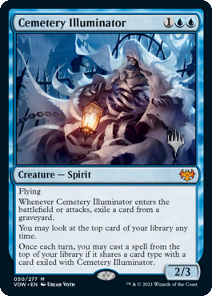 Cemetery Illuminator 50 (Promo Pack: Aetherdrift)  - Foil | Good Games Adelaide SA