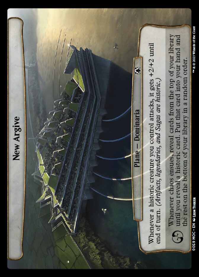 New Argive 59 (Planechase: March of the Machine)  | Good Games Adelaide SA