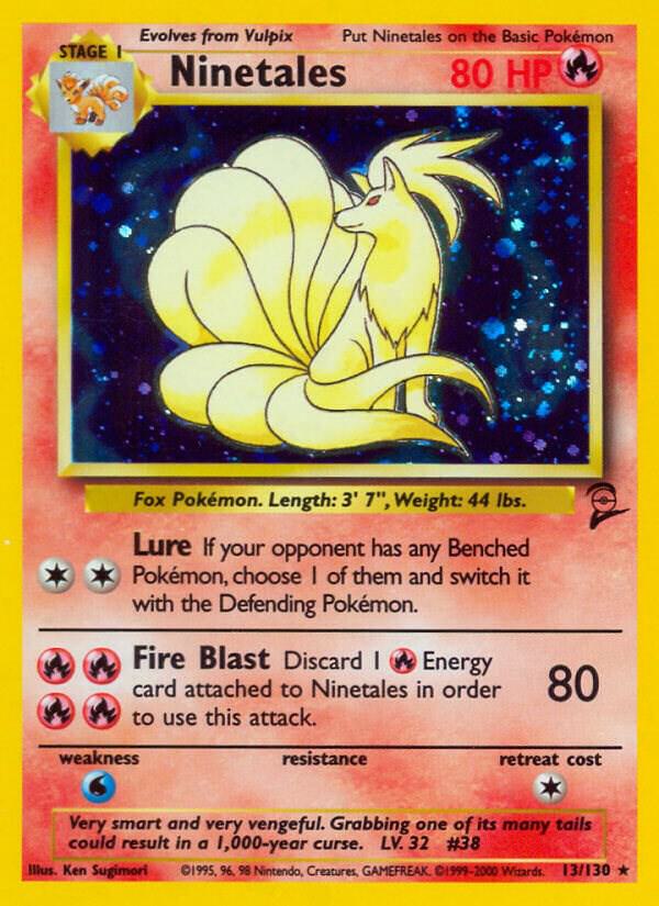 Ninetales 013/130 (Base Set 2)  - Holofoil | Good Games Adelaide SA