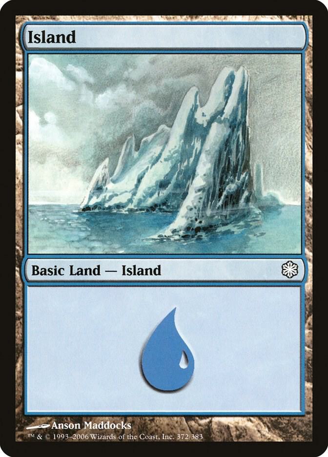 Island 372 (Coldsnap Theme Deck Reprints)  | Good Games Adelaide SA