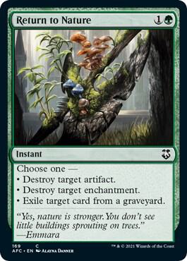Return to Nature 169 (Commander: Adventures in the Forgotten Realms)  | Good Games Adelaide SA