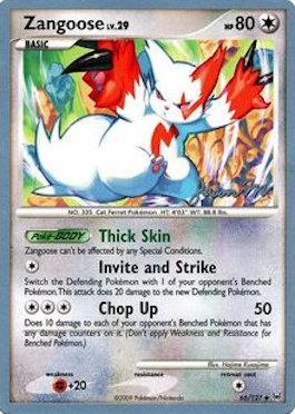 Zangoose LV.29 (66/127) (Queengar - Jason Martinez) [World Championships 2009] | Good Games Adelaide SA