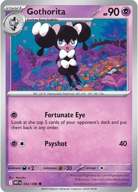 Gothorita 042/086 (SV: White Flare)  - Reverse Holofoil | Good Games Adelaide SA