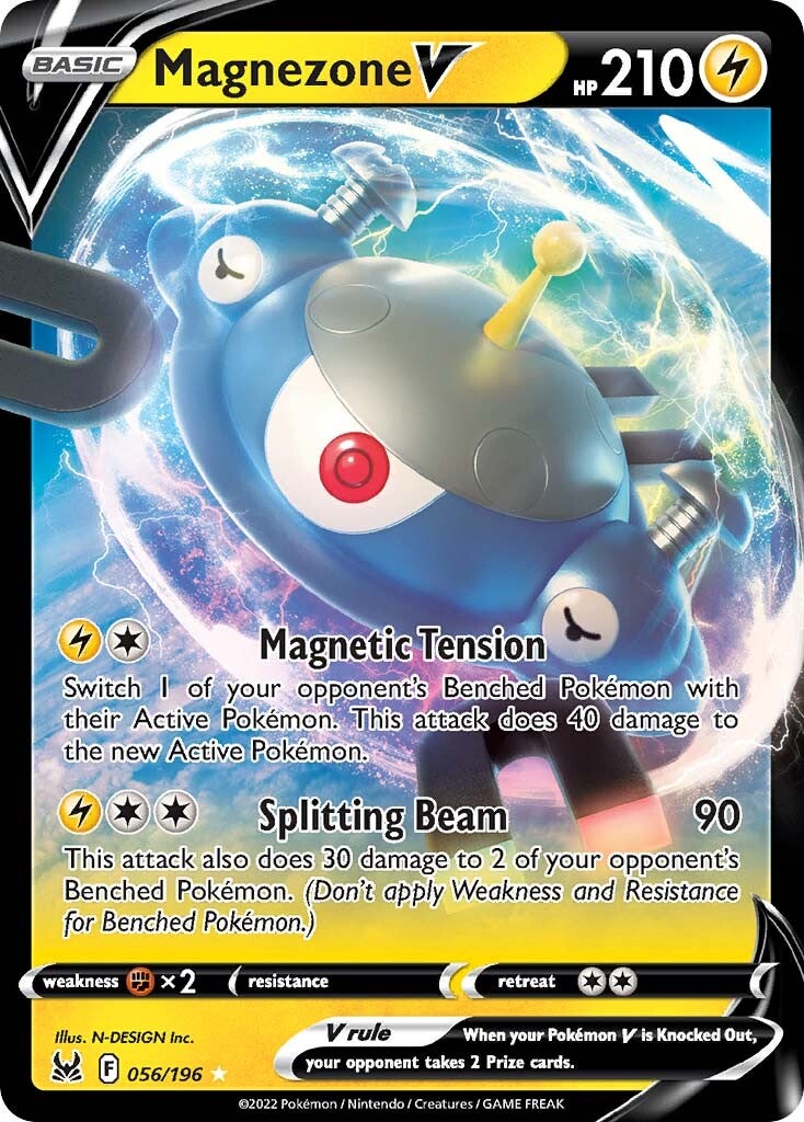 Magnezone V (056/196) [Sword & Shield: Lost Origin] | Good Games Adelaide SA