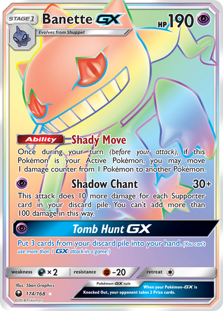 Banette GX (174/168) [Sun & Moon: Celestial Storm] | Good Games Adelaide SA