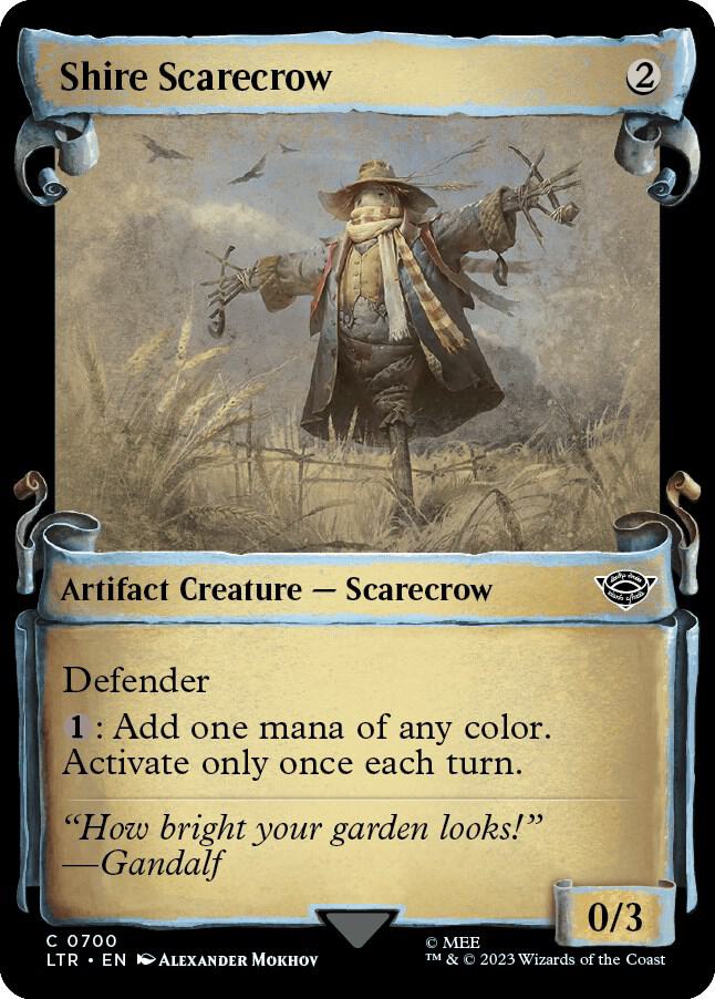 Shire Scarecrow 700 (Universes Beyond: The Lord of the Rings: Tales of Middle-earth)  - Showcase Scroll | Good Games Adelaide SA