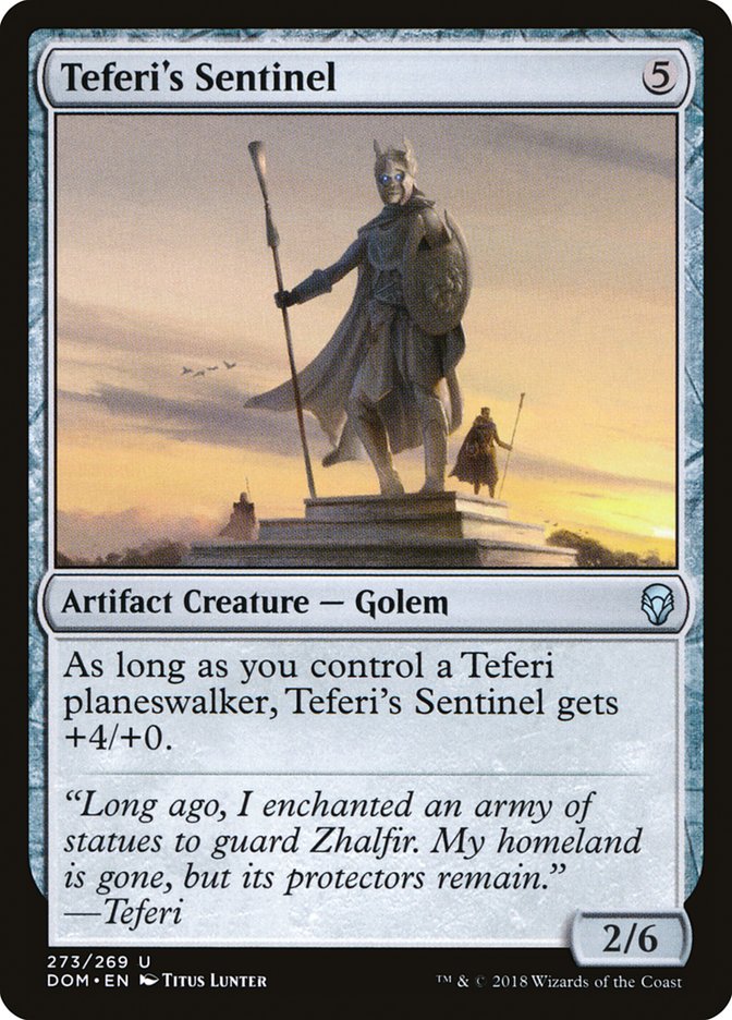 Teferi's Sentinel [Dominaria] | Good Games Adelaide SA