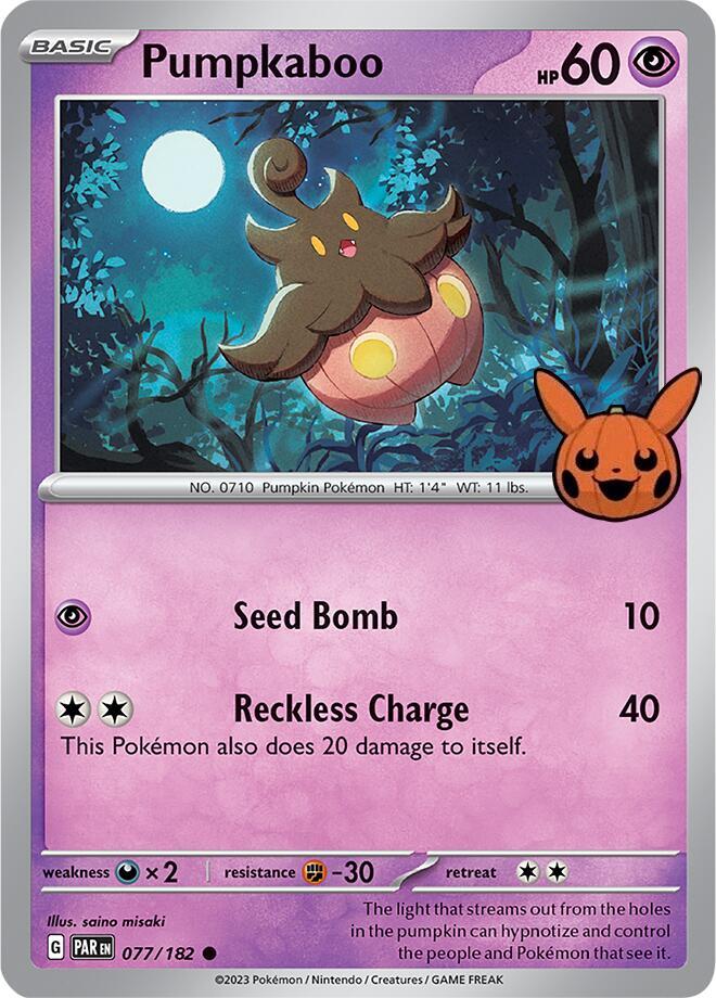 Pumpkaboo 077/182 (Trick or Trade BOOster Bundle 2024)  | Good Games Adelaide SA