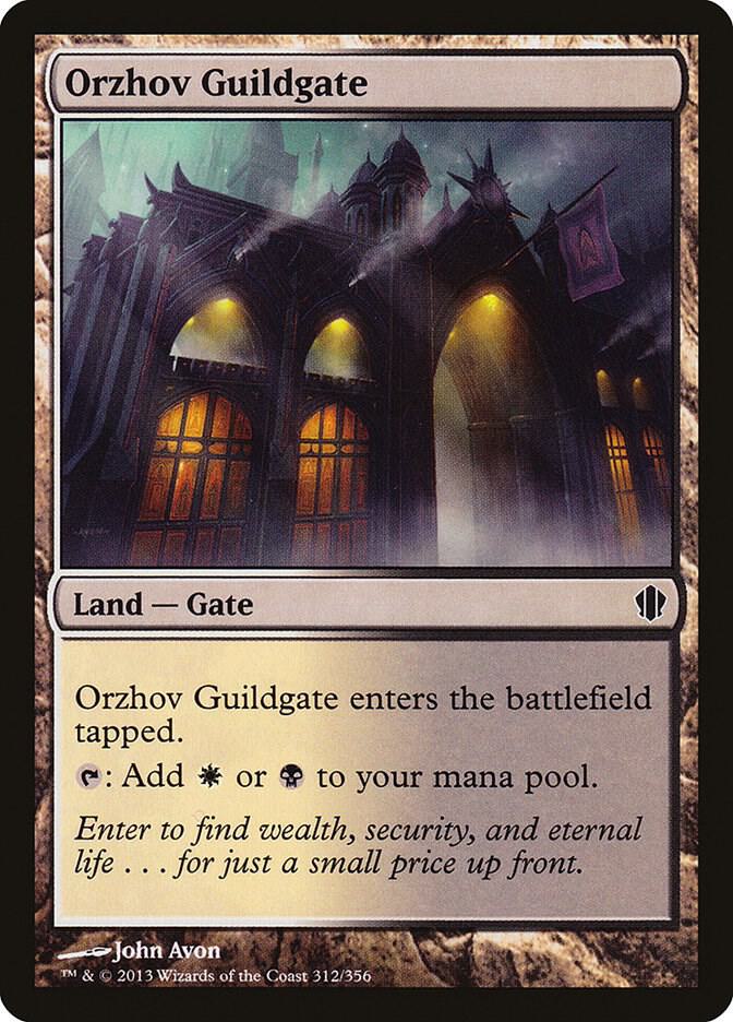 Orzhov Guildgate 312 (Commander 2013)  | Good Games Adelaide SA