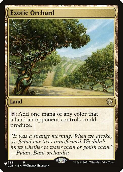 Exotic Orchard C21 288 (The List Reprints)  | Good Games Adelaide SA