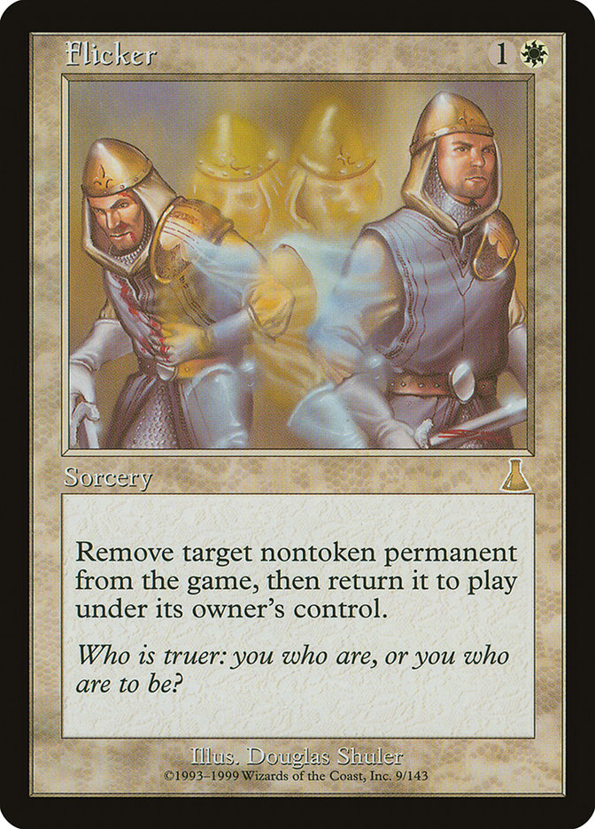 Flicker 9 (Urza's Destiny)  - Foil | Good Games Adelaide SA
