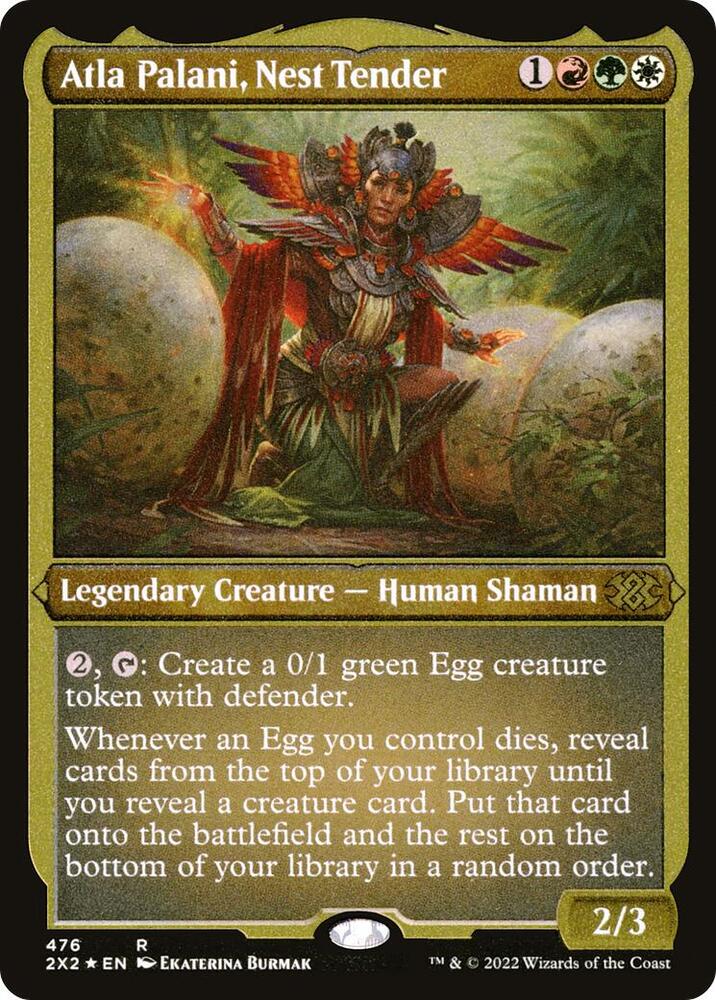 Atla Palani Nest Tender Foil Etched 476 (Double Masters 2022)  - Foil | Good Games Adelaide SA