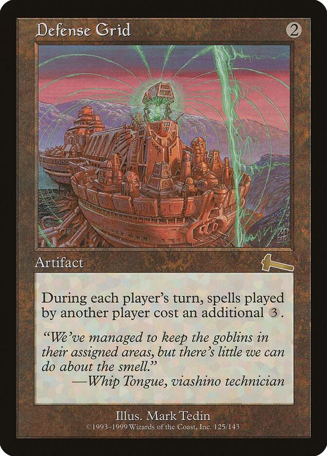 Defense Grid 125 (Urza's Legacy)  - Foil | Good Games Adelaide SA