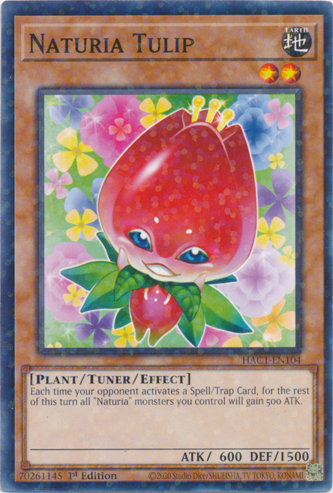 Naturia Tulip (Duel Terminal) [HAC1-EN104] Common | Good Games Adelaide SA