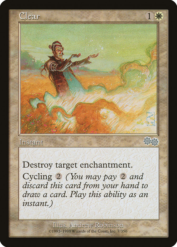 Clear 7 (Urza's Saga)  | Good Games Adelaide SA