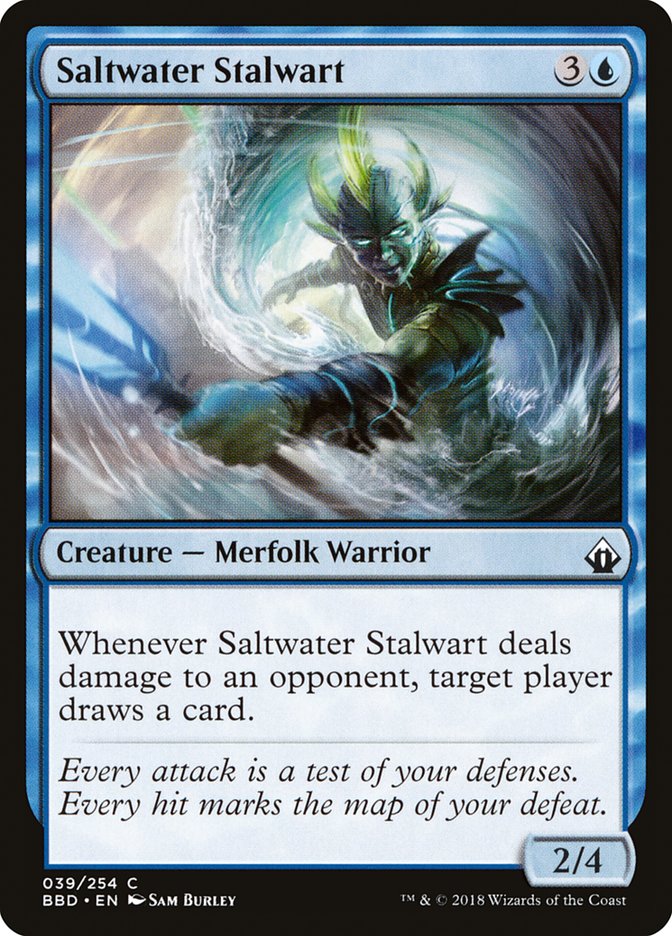 Saltwater Stalwart [Battlebond] | Good Games Adelaide SA