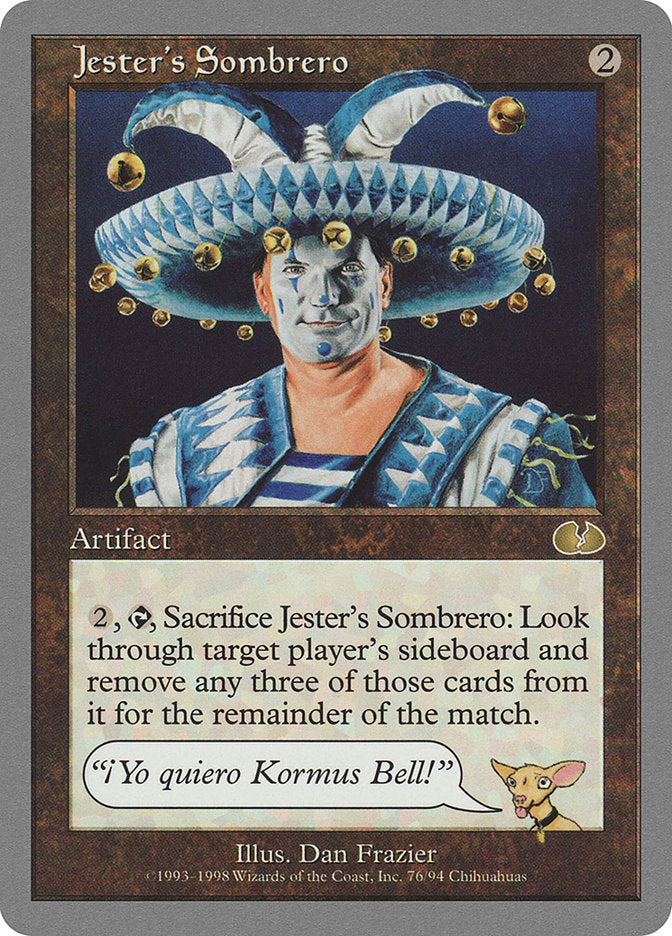 Jester's Sombrero 76 (Unglued)  | Good Games Adelaide SA