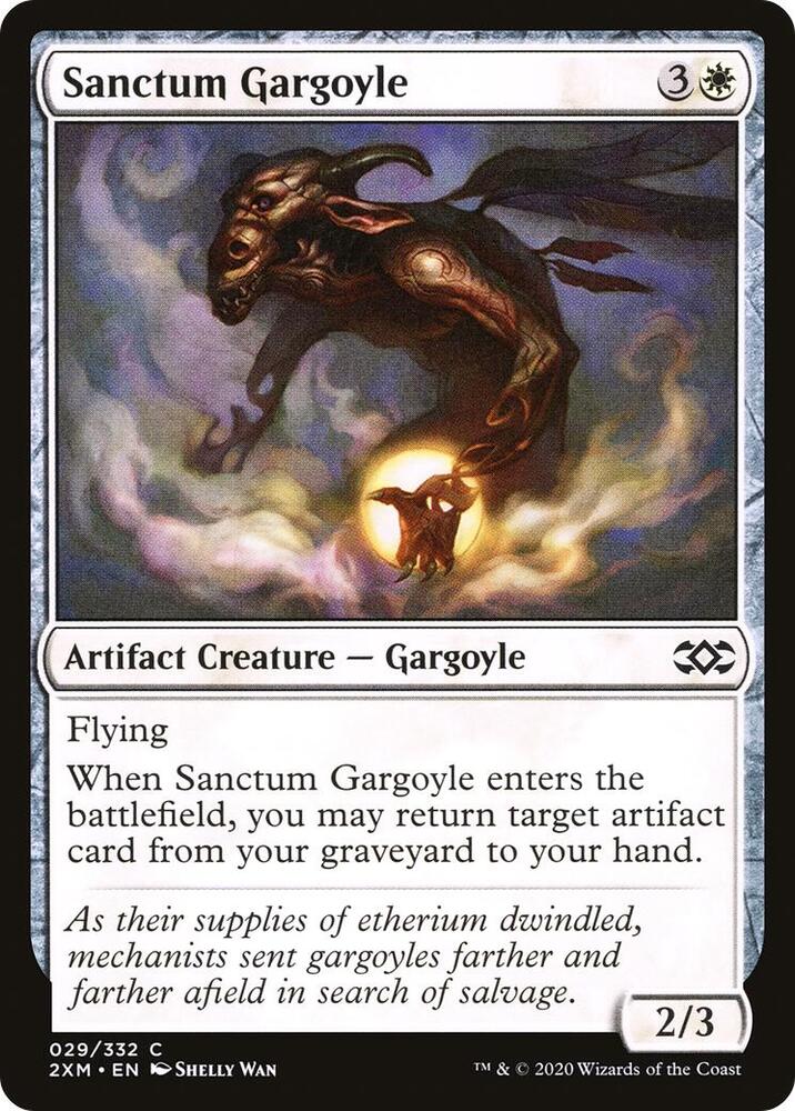 Sanctum Gargoyle 29 (Double Masters)  - Foil | Good Games Adelaide SA