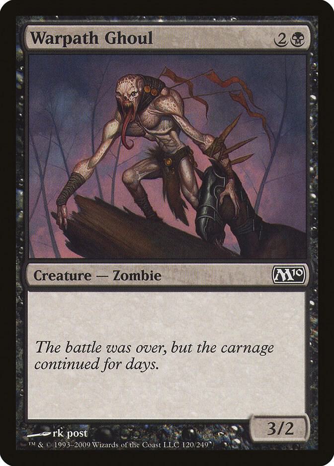 Warpath Ghoul 120/249 (Magic 2010 (M10))  | Good Games Adelaide SA
