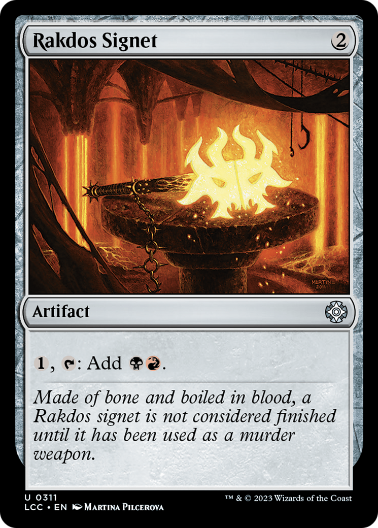 Rakdos Signet [The Lost Caverns of Ixalan Commander] | Good Games Adelaide SA