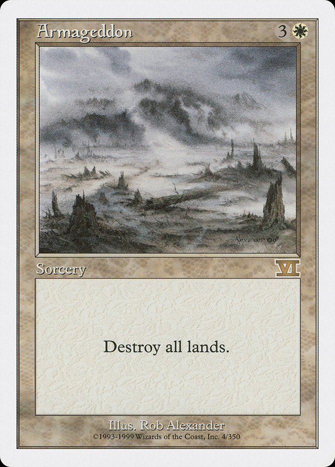 Armageddon [Classic Sixth Edition] | Good Games Adelaide SA
