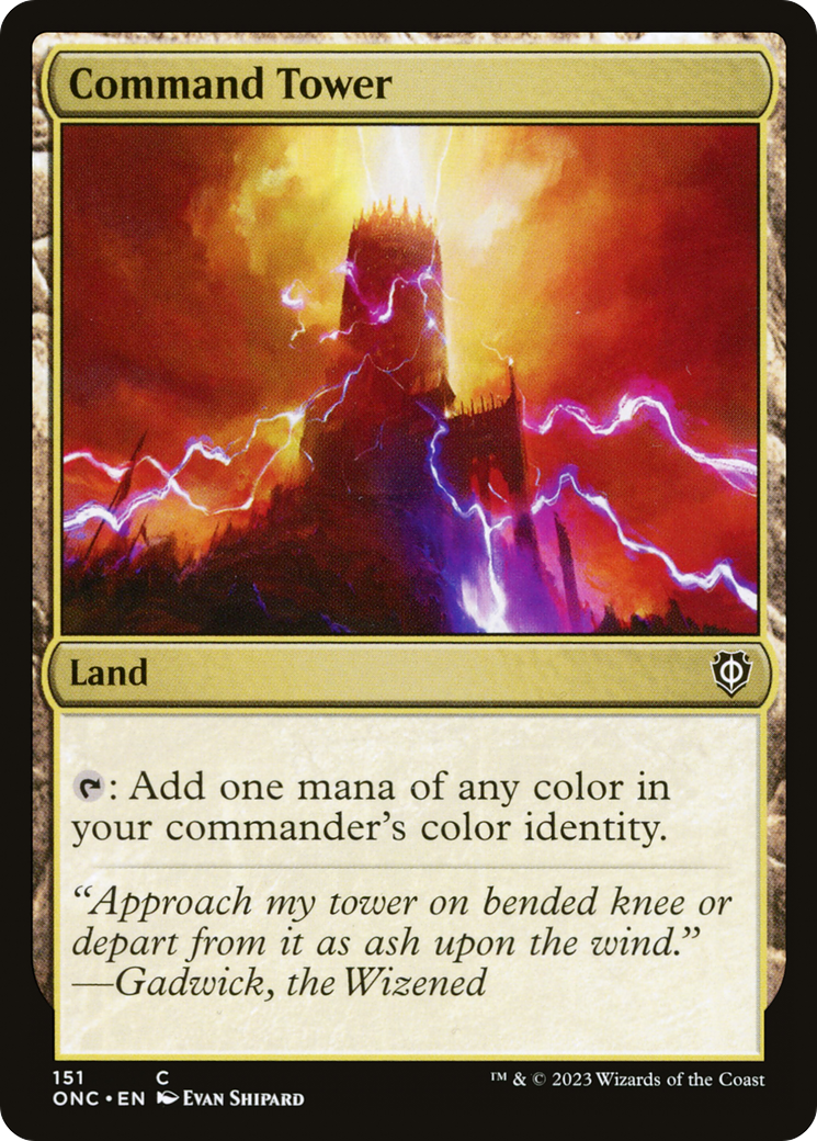 Command Tower [Phyrexia: All Will Be One Commander] | Good Games Adelaide SA